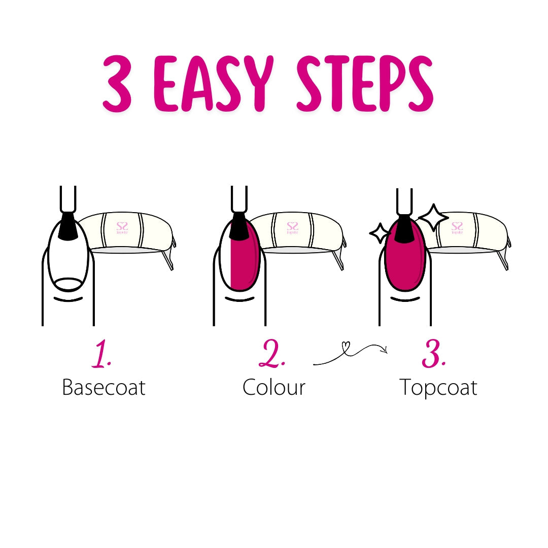 Impulss Nagellak Pink Glaze in een elegante fles met een levendige roze kleur, perfect voor een stralende manicure.