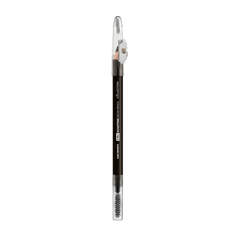 Collection 3-in-1 Sculpting Brow Pencil - Dark Brunette