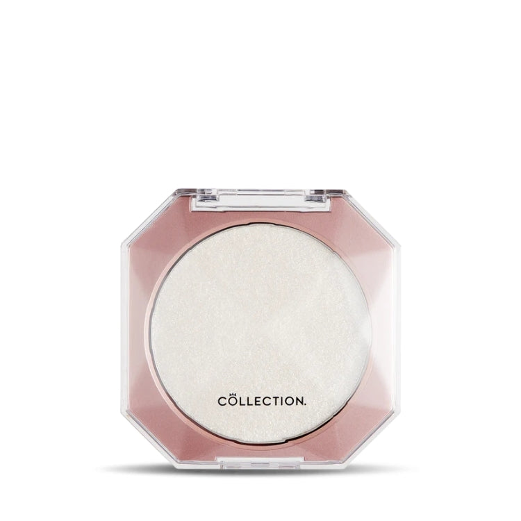Diamond Shine Highlighter in een octagonale verpakking met een glanzende, parelmoerachtige kleur.