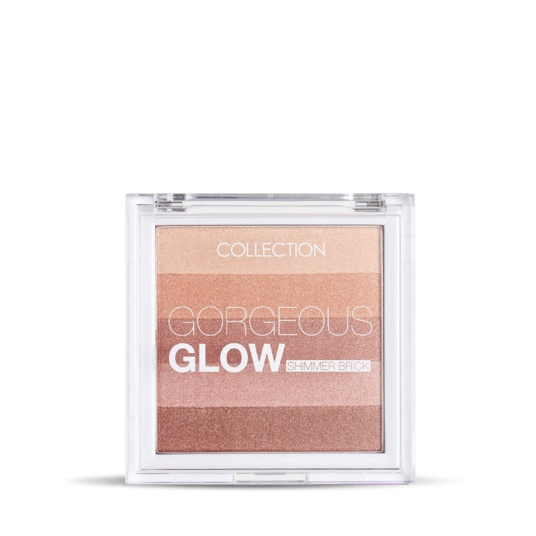 Gorgeous Glow - Bronzing Block in een vierkante verpakking met vier warme, glanzende tinten voor een stralende huid.