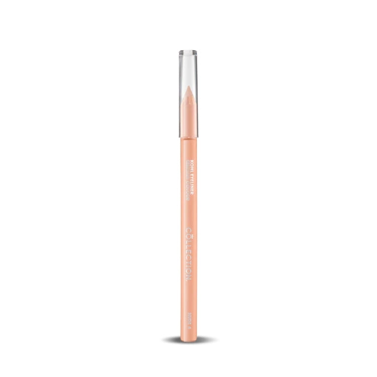 Kohl Eyeliner Precision Colour in een lichtroze kleur, slanke pen met doorzichtige dop voor nauwkeurige applicatie.