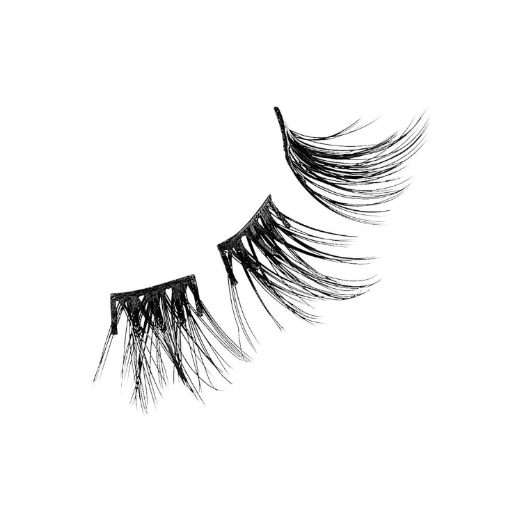 imPRESS Press-On Falsies 12mm-14mm | Bold Volume, zwarte nepwimpers met een volle, dramatische look.