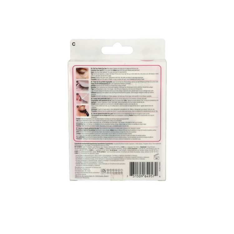 True Beginners Kit van Kiss in een praktische verpakking met instructies en ingrediënten op de achterzijde.