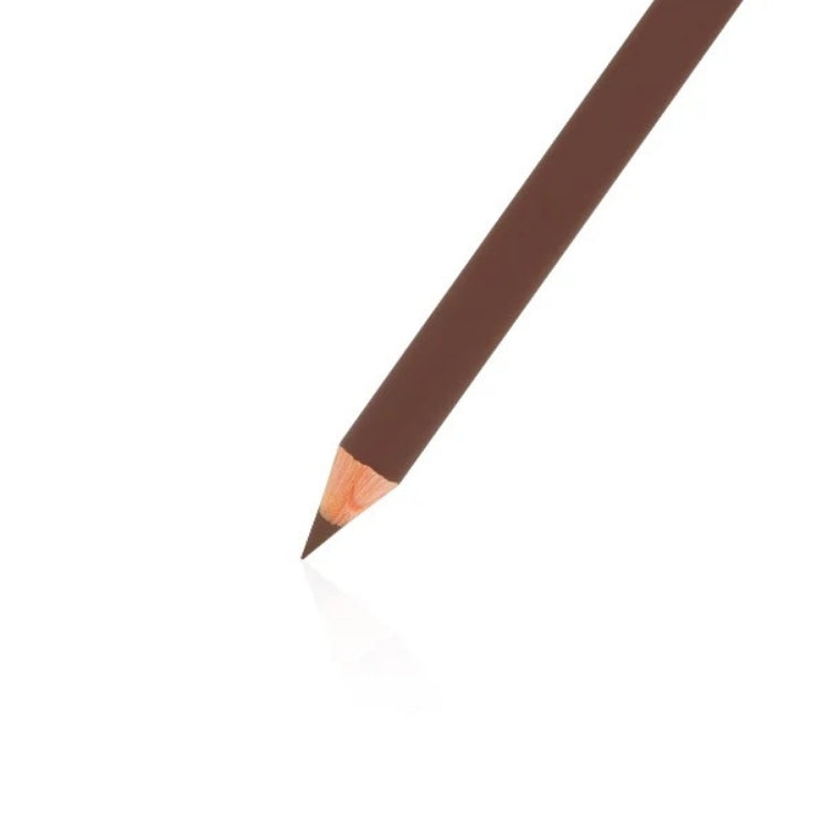 Kohl Eyeliner Precision Colour in een bruine kleur, met een slanke potloodvorm en een scherpe punt.