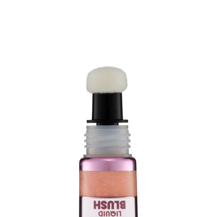 Filter Finish Liquid Blush Light Wand in een slanke verpakking met een applicator, perfect voor een frisse blos.
