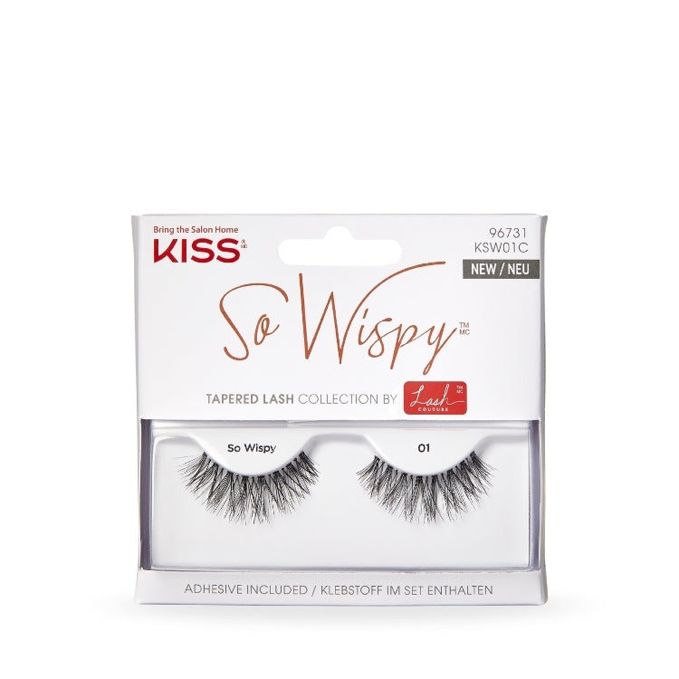 Lash Couture So Wispy - Lash met natuurlijke, zwart-witte wimpers in een stijlvolle verpakking.