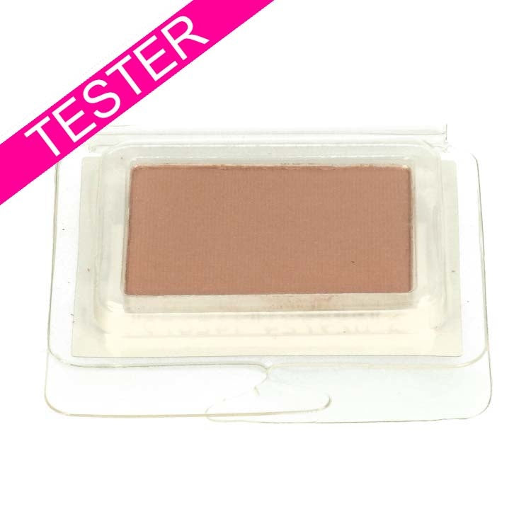 Eyeshadow Monos - About Last Night Tester in een transparante verpakking met een warme, neutrale kleur.