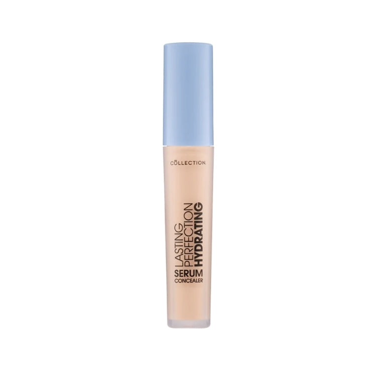 Lasting Perfection Hydrating Concealer in een slanke, lichtblauwe verpakking met een lichte tint voor een natuurlijke dekk...