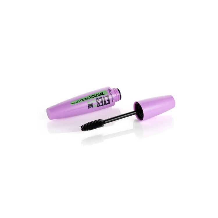 Eyes On Me - Volume Mascara in een paarse verpakking met een zwarte borstel voor extra volume en lengte.